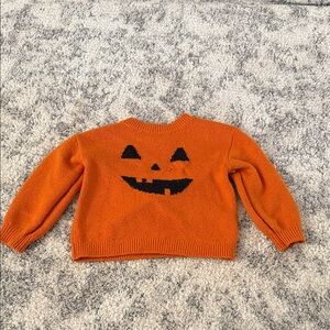 Old Navy Kids Halloween Sweater - Orange and Black